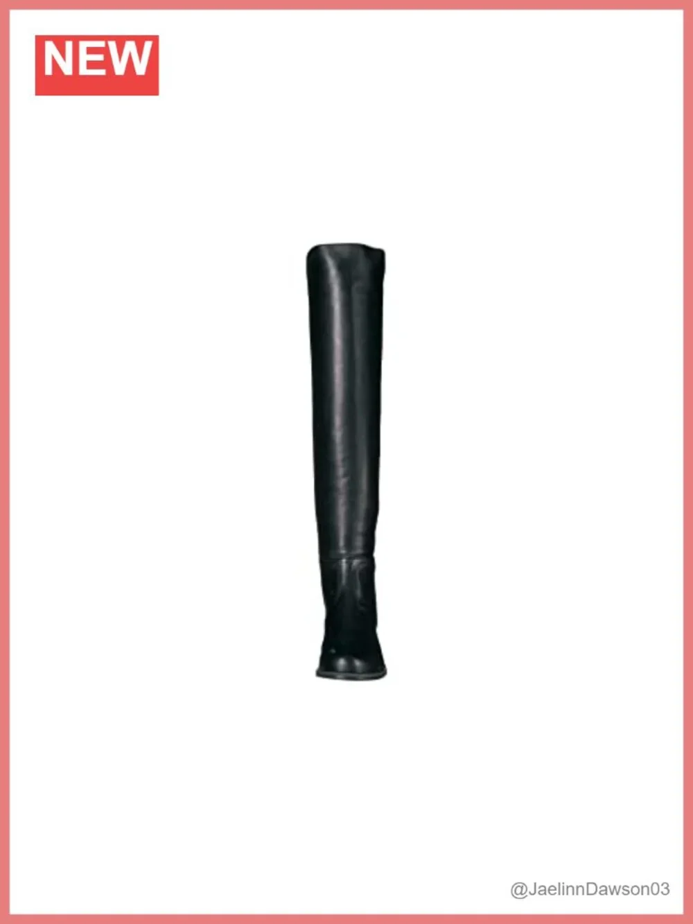 Stuart Weitzman 5050 Knee-High Boots Leather Slip-On